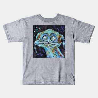 Silly Sequined Sea Monster Kids T-Shirt